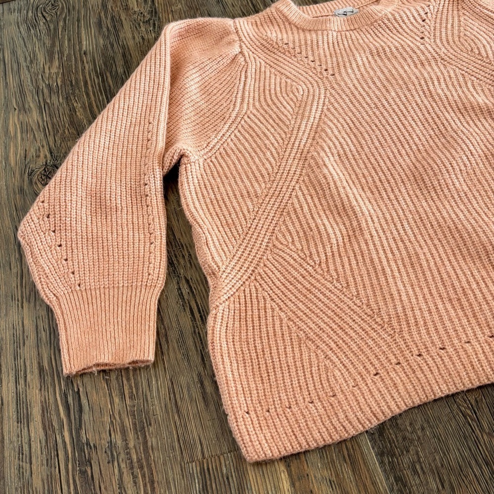 Worthington Pullover Knit Sweater Womens 3X Peach Soft Cozy - Picture 5 of 7